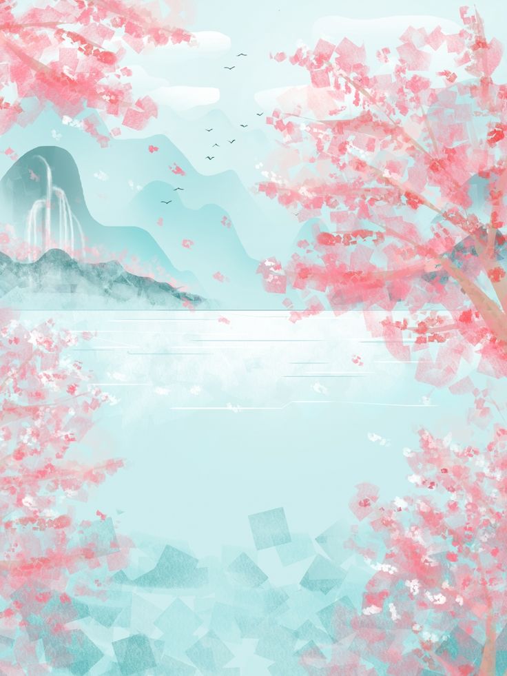 Beautiful spring cherry blossom background design anime scenery wallpaper cherry blossom wallpaper cherry blossom background