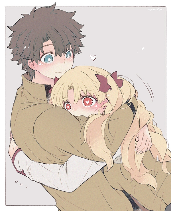 Sad Cute Hugging Anime Couple, anime cuddles HD wallpaper | Pxfuel