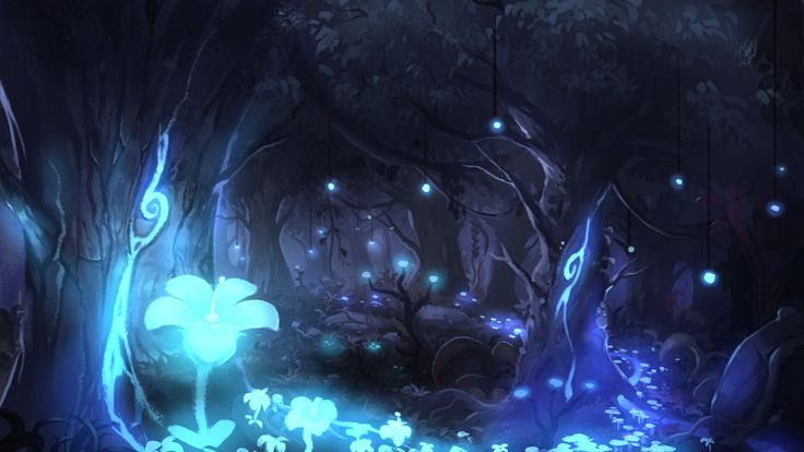 Magic forest anime backgrounds wallpapers fantasy background magic forest