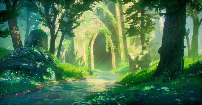 Download Free 100 + anime forest
