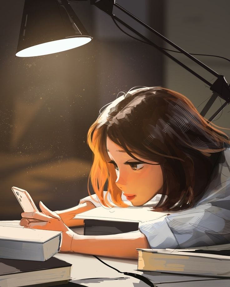 Free download studying an art print by sam yang digital art girl x for your desktop mobile tablet explore anime girl studying wallpapers wallpaper studying anime girl wallpaper