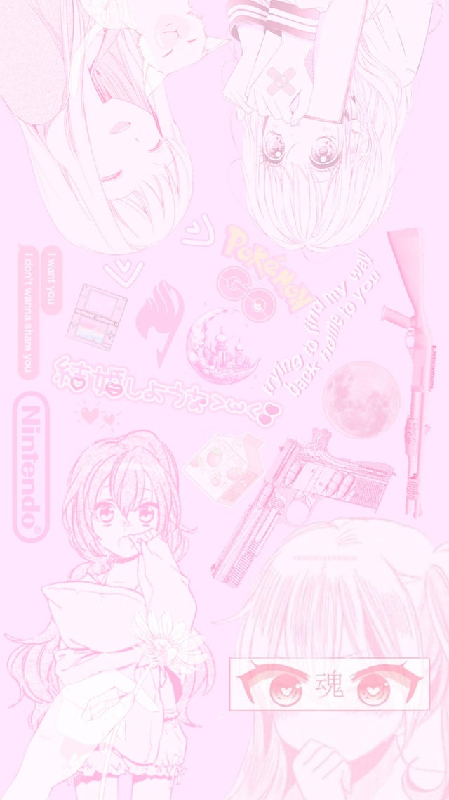 Download Free 100 + anime pink aesthetic
