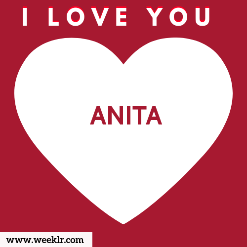Anita name images and photos