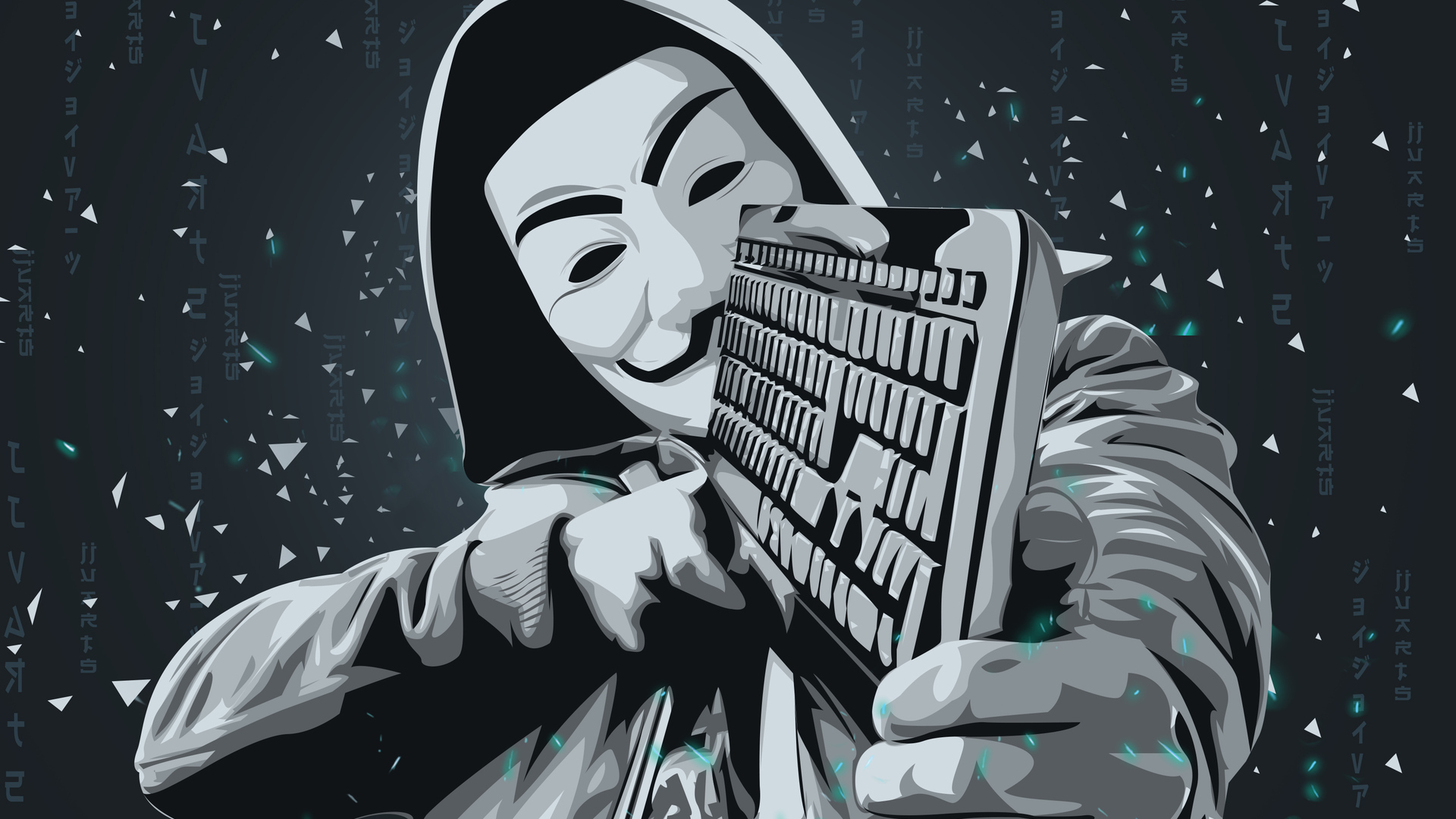 X anonymous vector x vexel art laptop full hd p hd k wallpapers images backgrounds photos and pictures