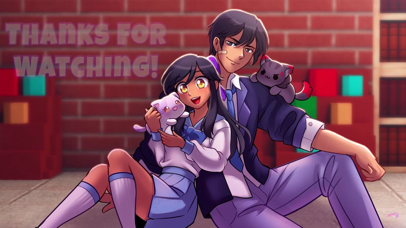 Aaron and aphmau wallpapers