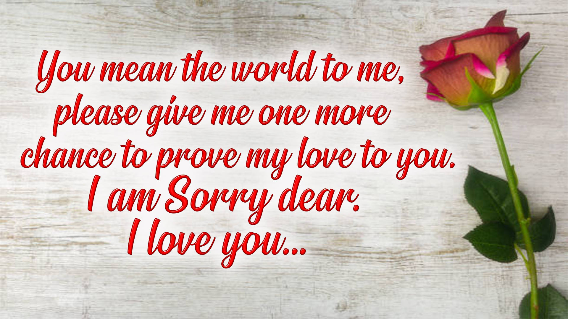 Sad heartfelt sorry messages quotes with images