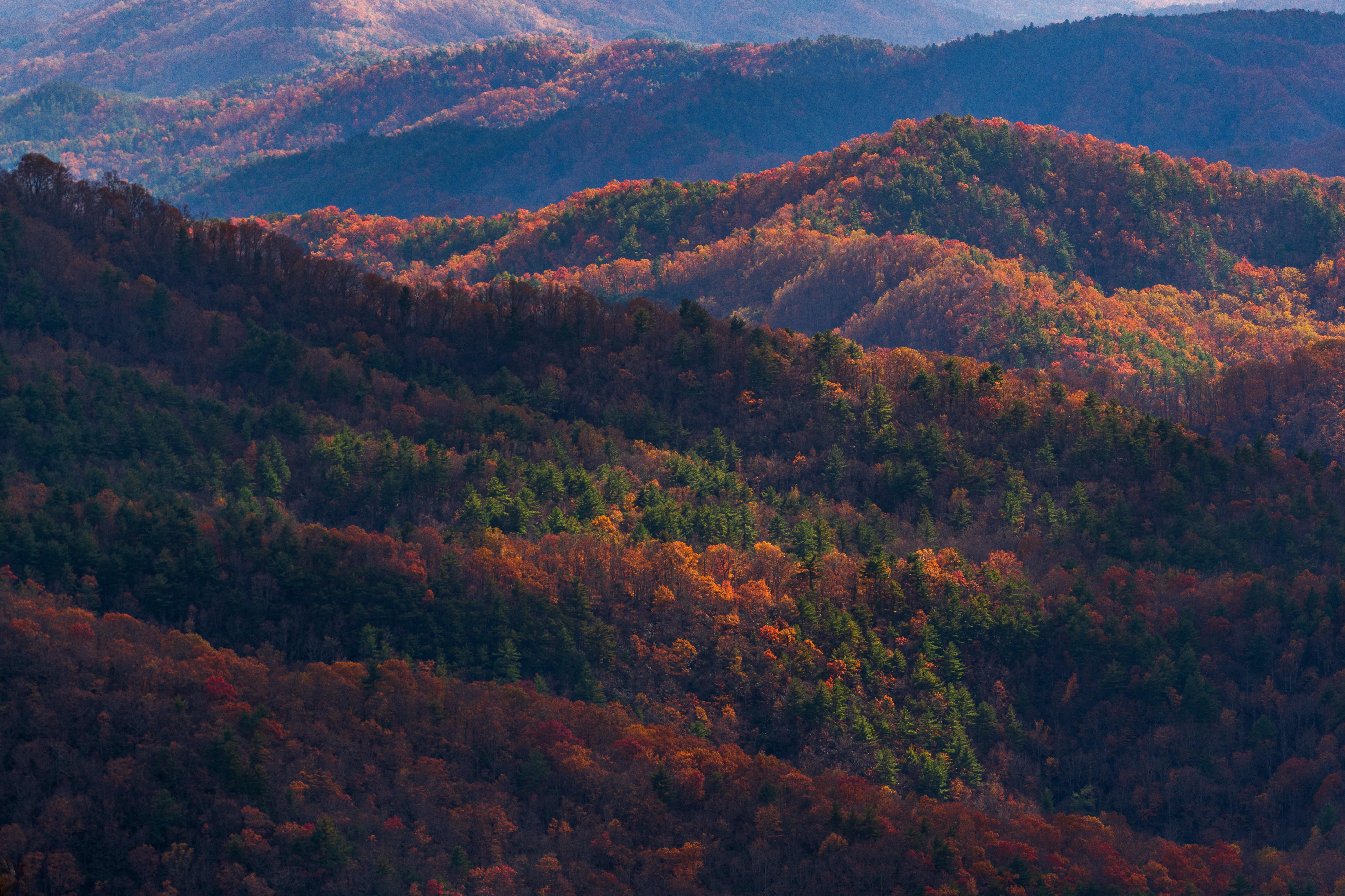 Blue ridge mountains in north carolina k hd nature k wallpapers images backgrounds photos and pictures