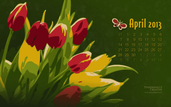 April wallpaper and screensaver images