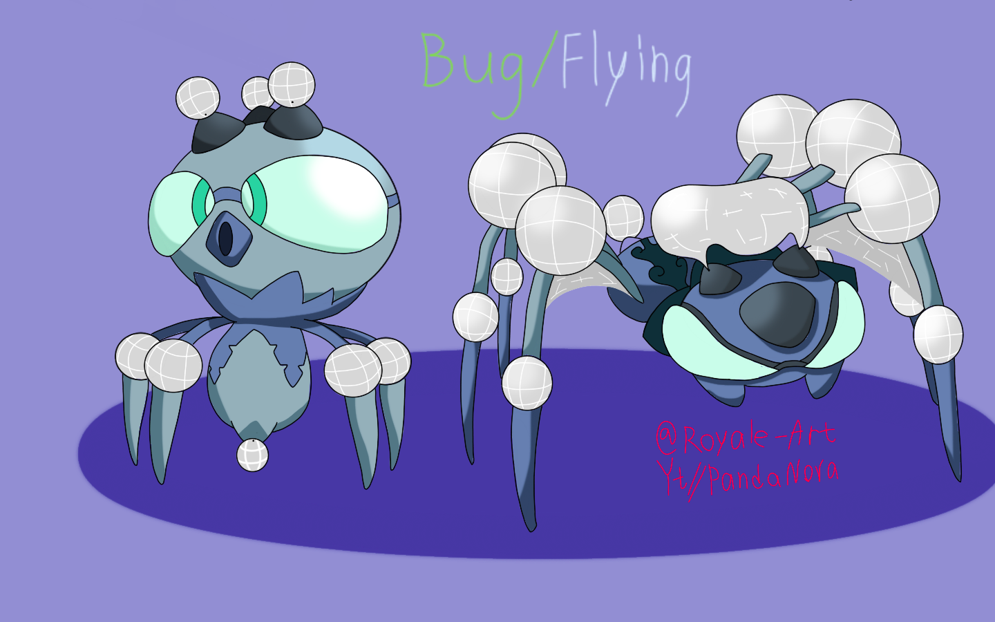 I made a type swap of dewpider and araquanid hope you like it rpokemon