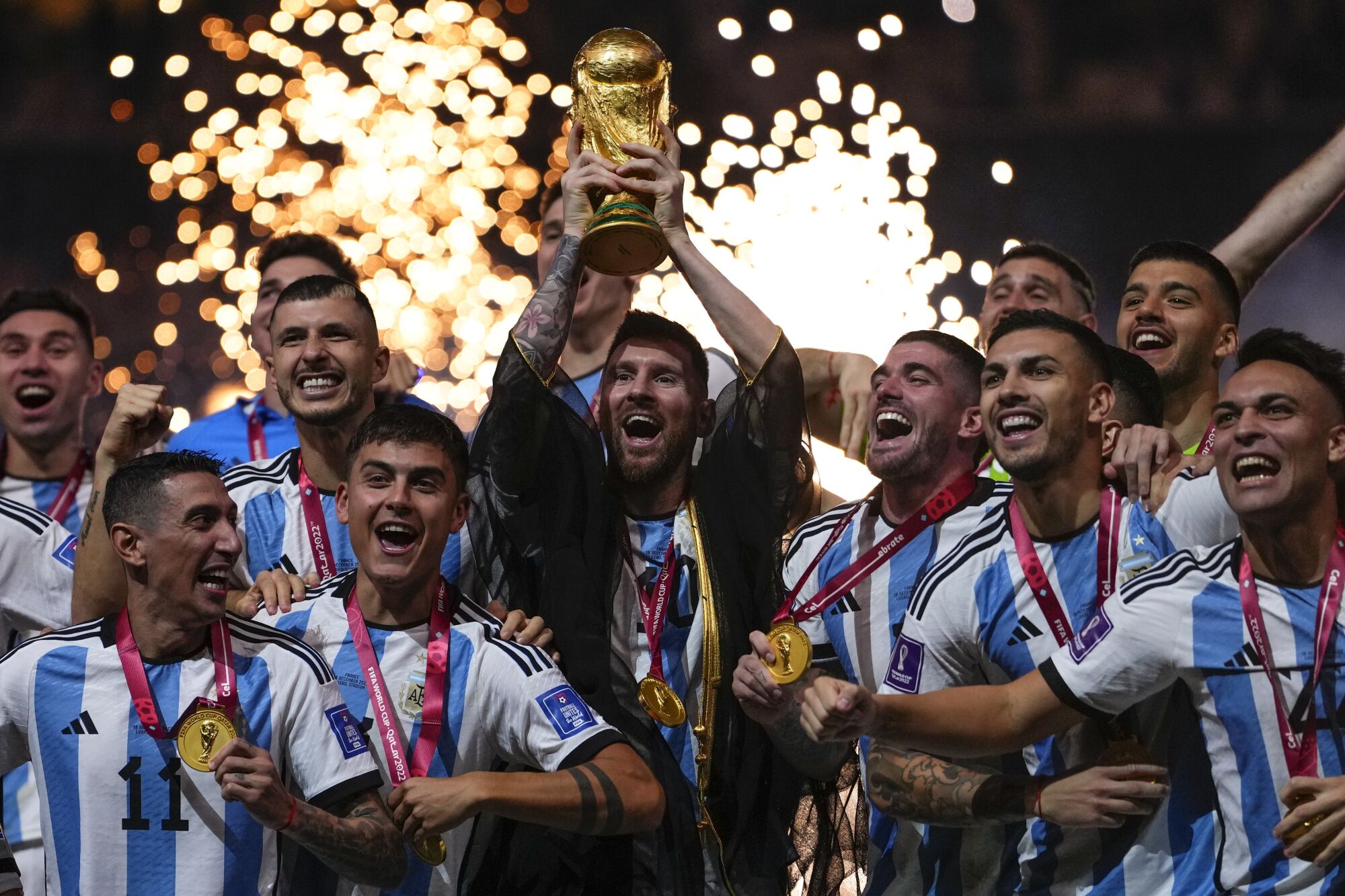 Photos argentina defeats defending champion france for the world cup title
