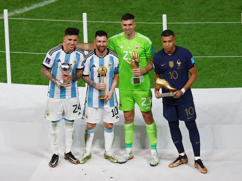 Photos top award winners of qatar world cup worldcup