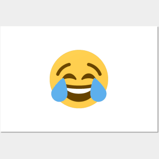 Laughing emoji posters and art prints for sale