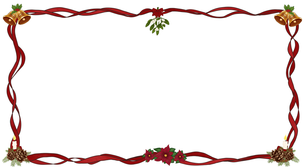 Cristmas card border real png by emberwolfsart on
