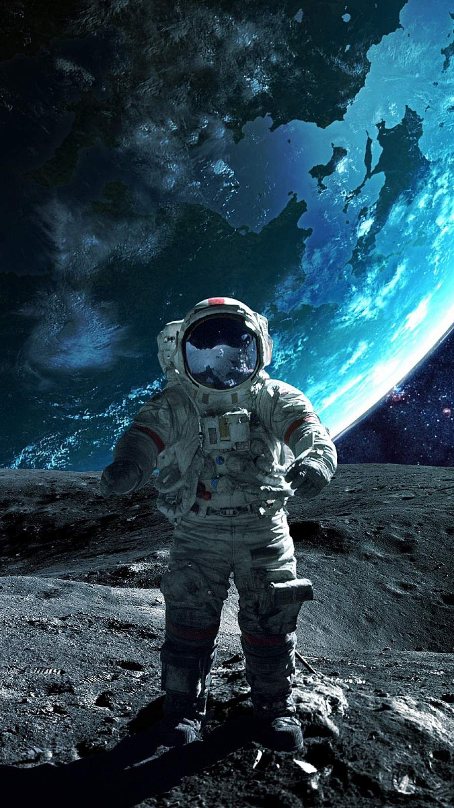 Moon astronaut iphone wallpaper astronaut wallpaper space artwork iphone wallpaper astronaut