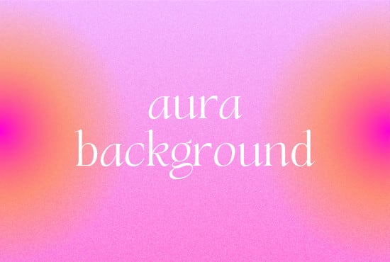 Design personal aura backgrounds by heloprates