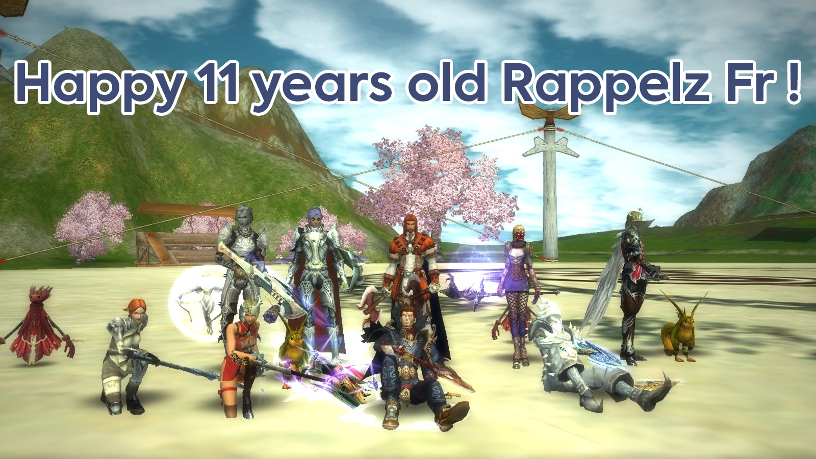Rappelz fr celebrates its th anniversary