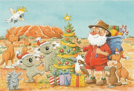 Aussie xmas in the outback