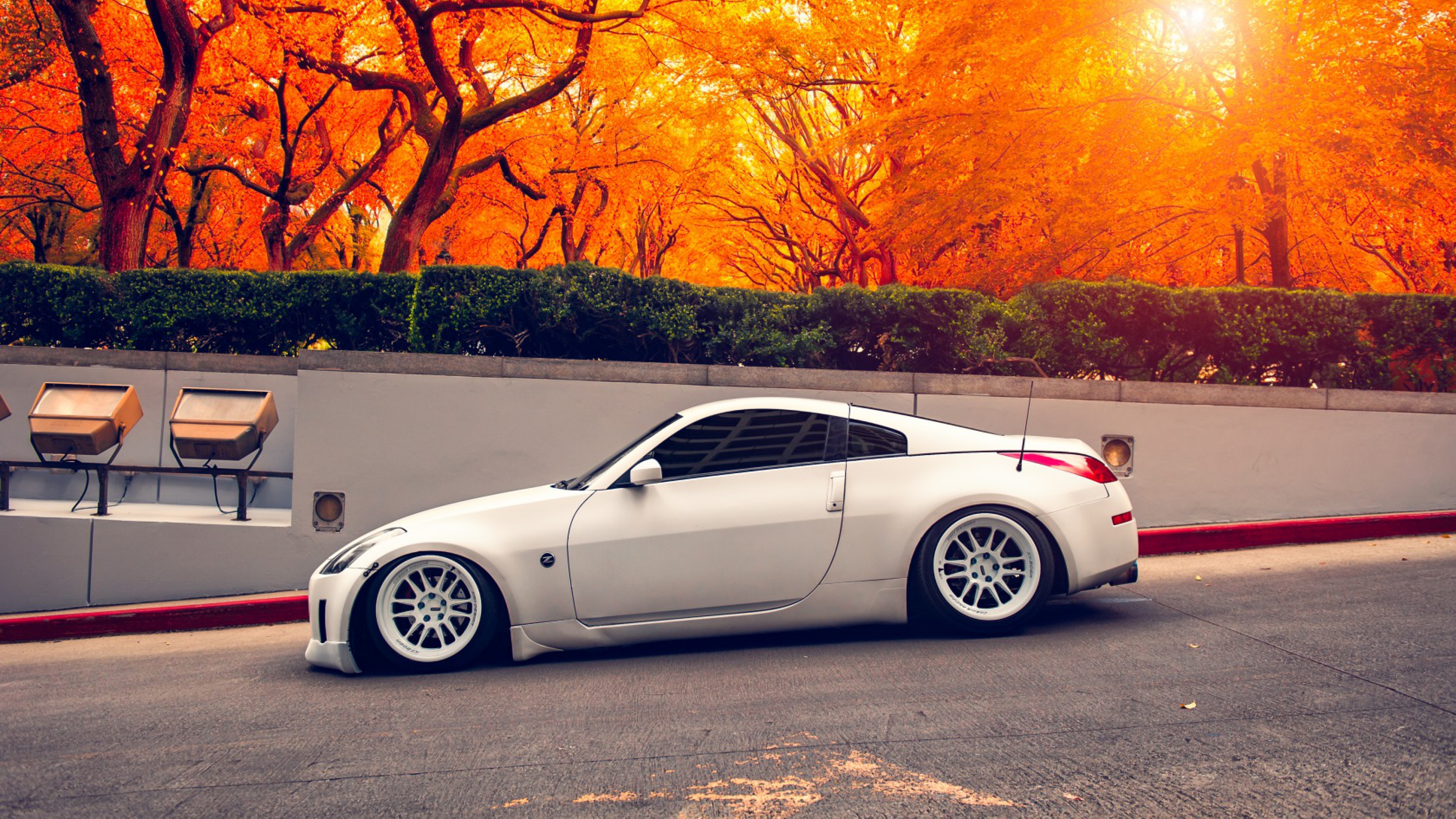 Nissan z autumn hd cars k wallpapers images backgrounds photos and pictures