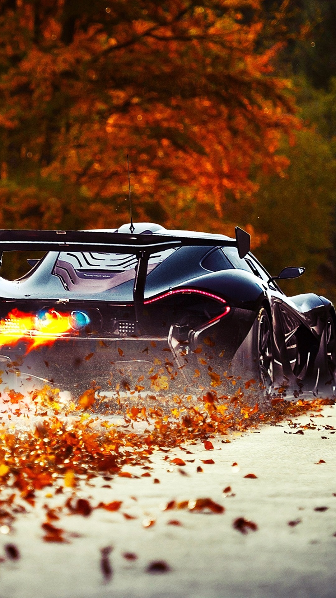 Autumn and cars wallpapers