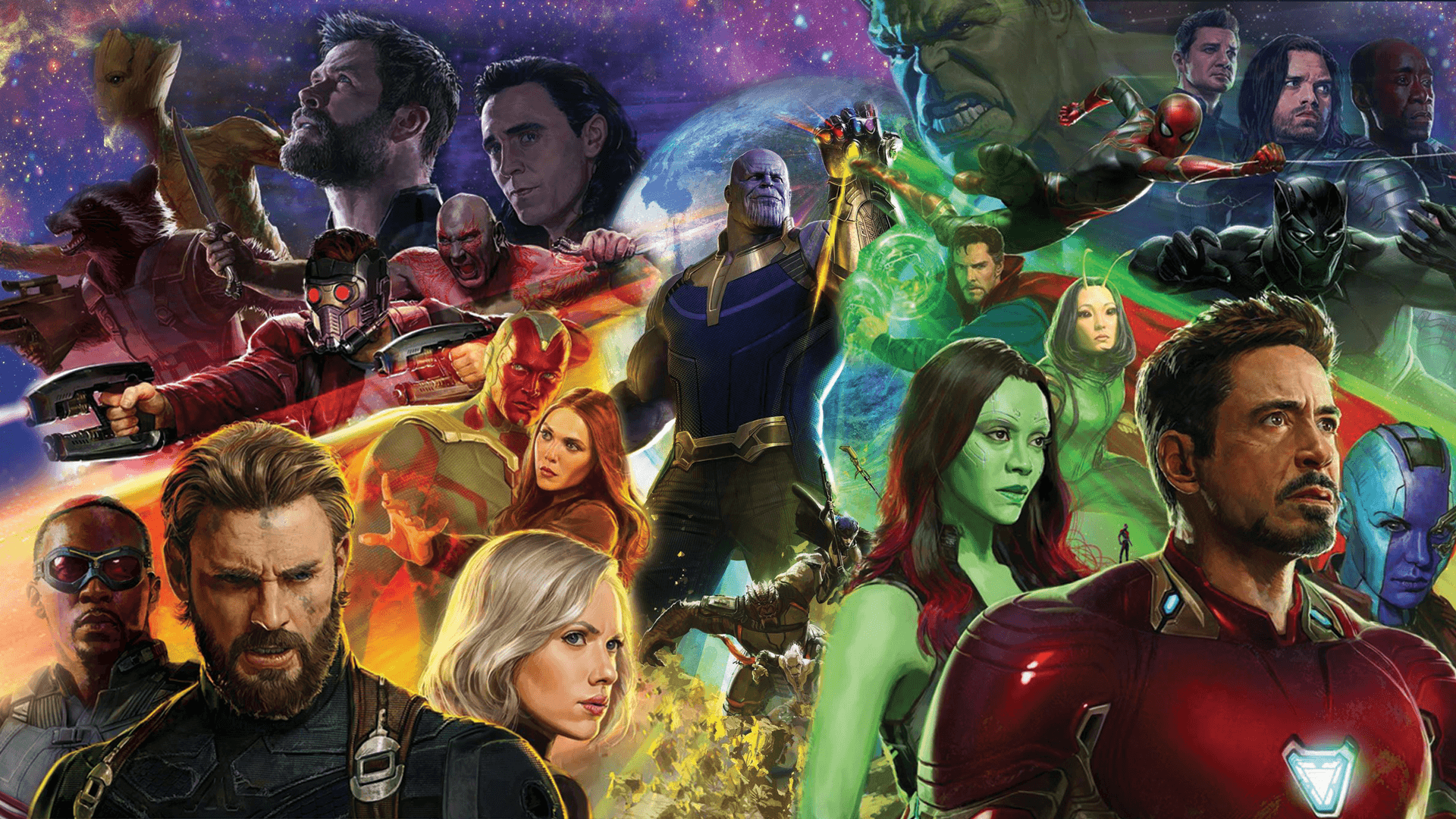 Avengers infinity war poster wallpapers