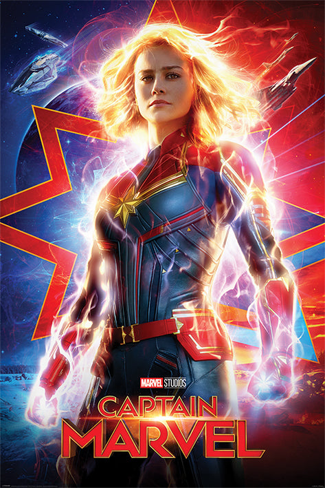 Captain marvel marvel movie poster