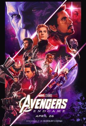 Avengers endgame hd poster wall decor size x inch photographic paper print photographic paper