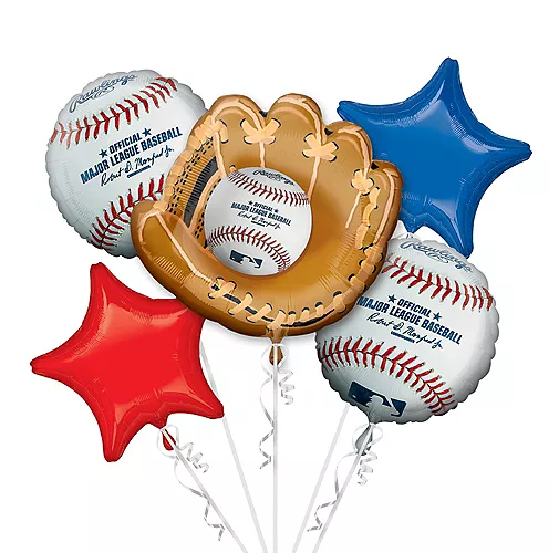 Mlb baseball birthday party decorations balloons banner centepiece back drop