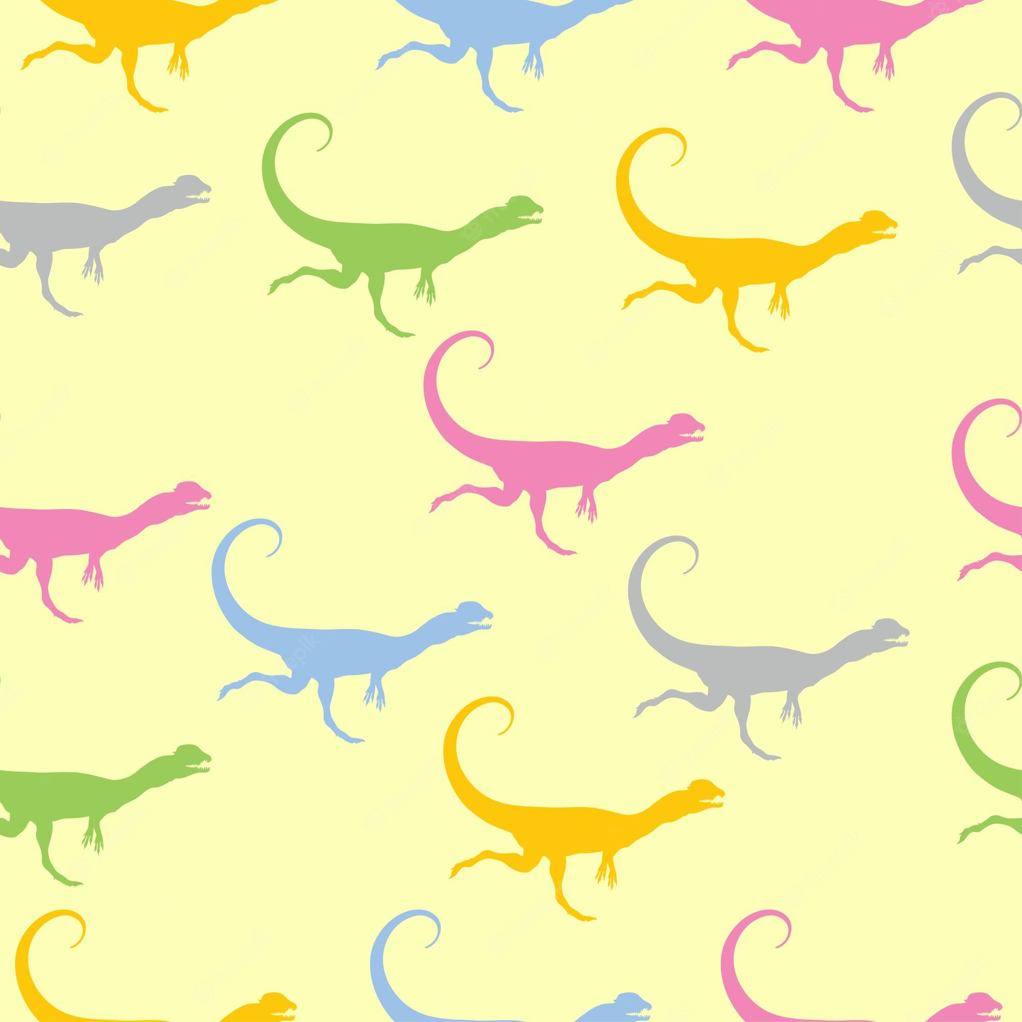 Premium vector a pattern with dinosaurs the perfect fashionable texture for baby fabrics and wallpaper
