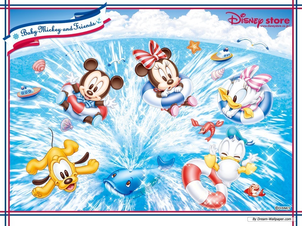 Baby mickey and friends summer fun