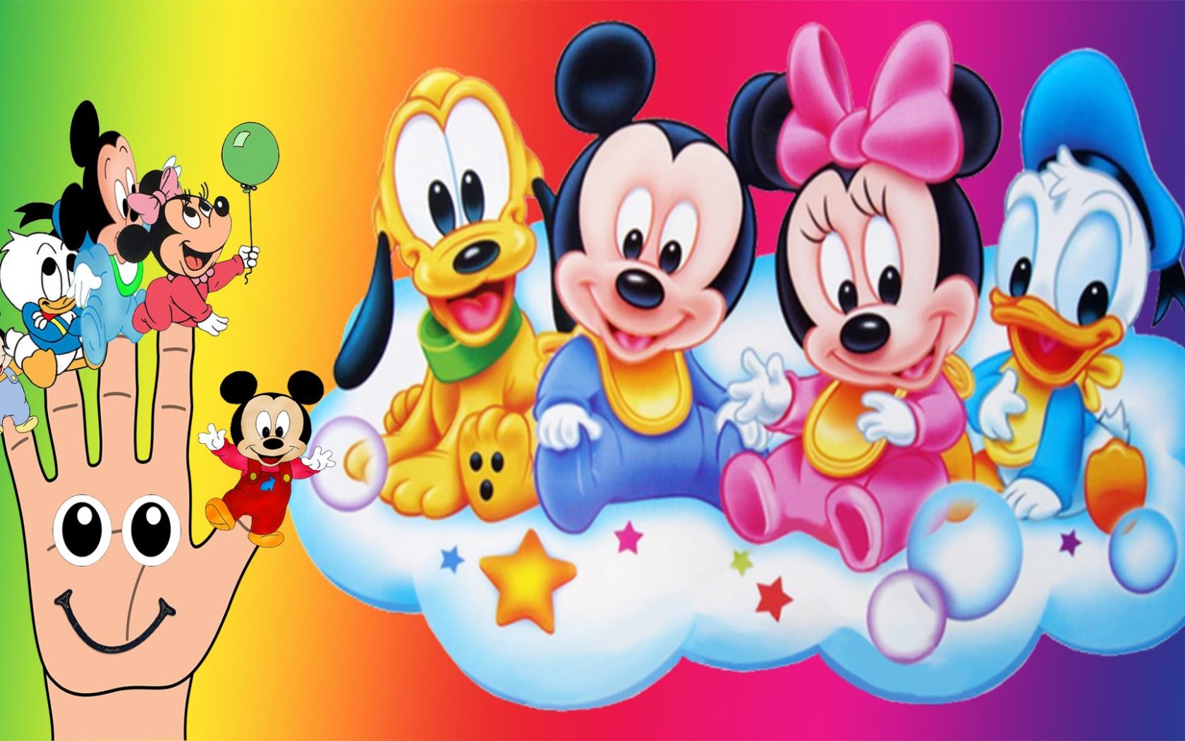 Adorable baby mickey mouse pluto minnie donald duck desktop wallpaper hd