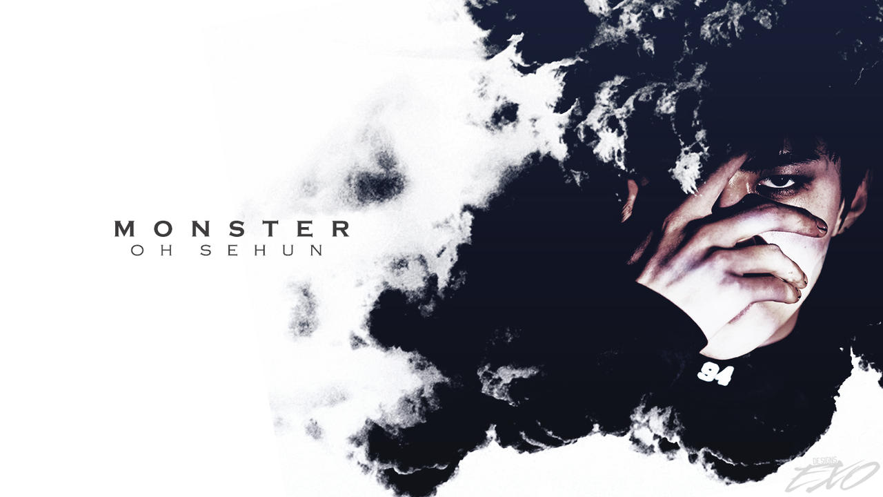 Sehunwallpapermonster by exoeditions on