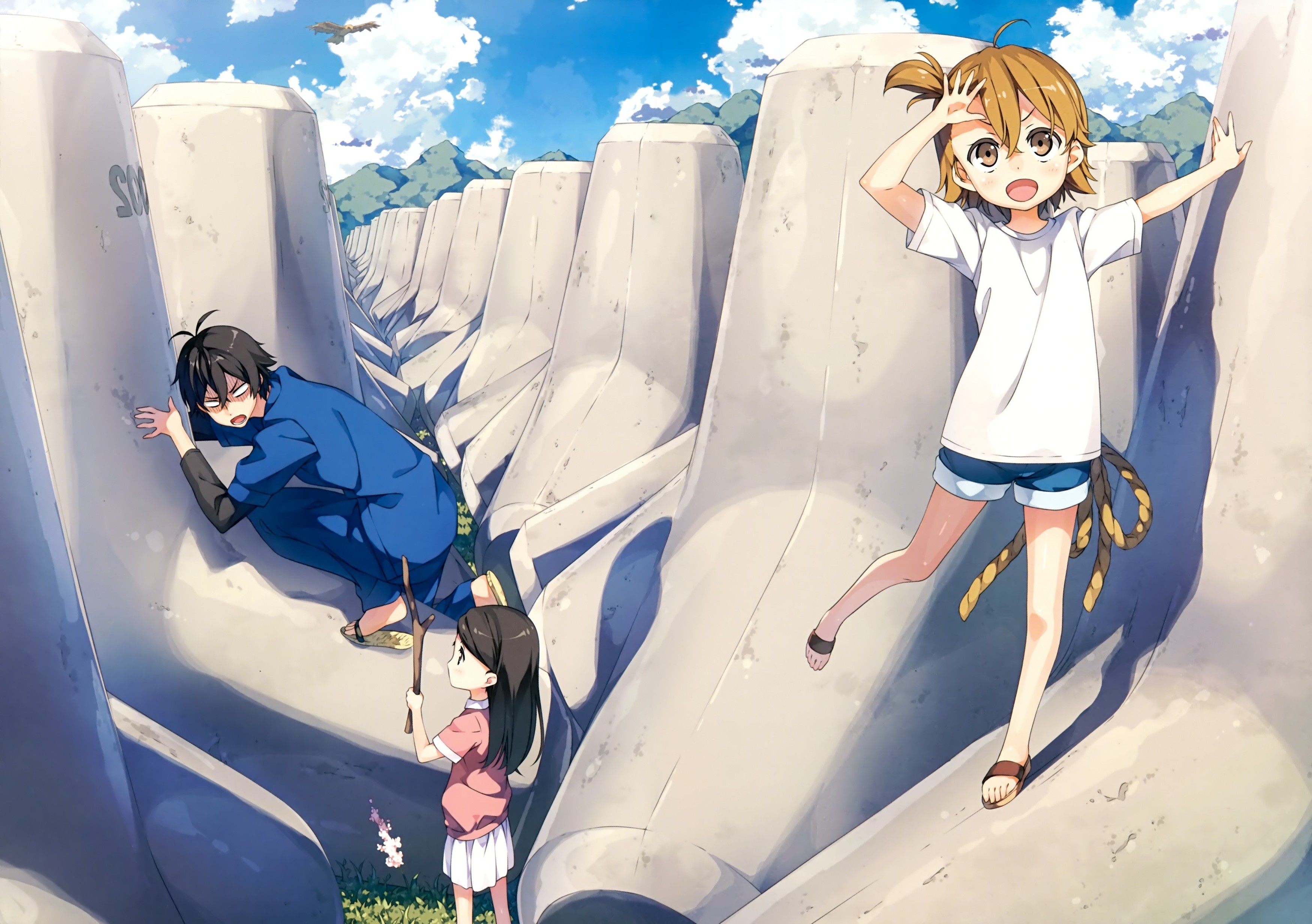 Anime Barakamon HD Wallpaper by Satsuki Yoshino