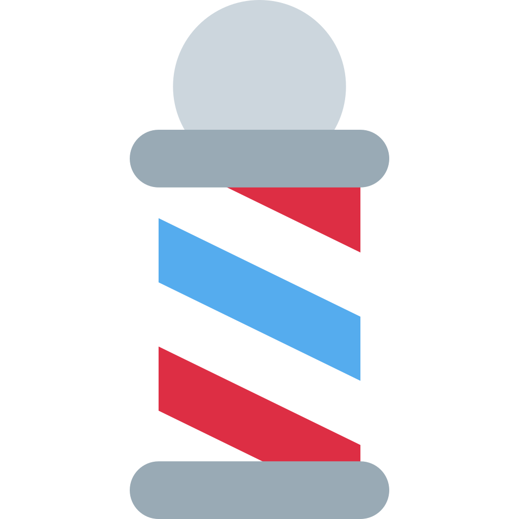Ð poste de barbero emoji
