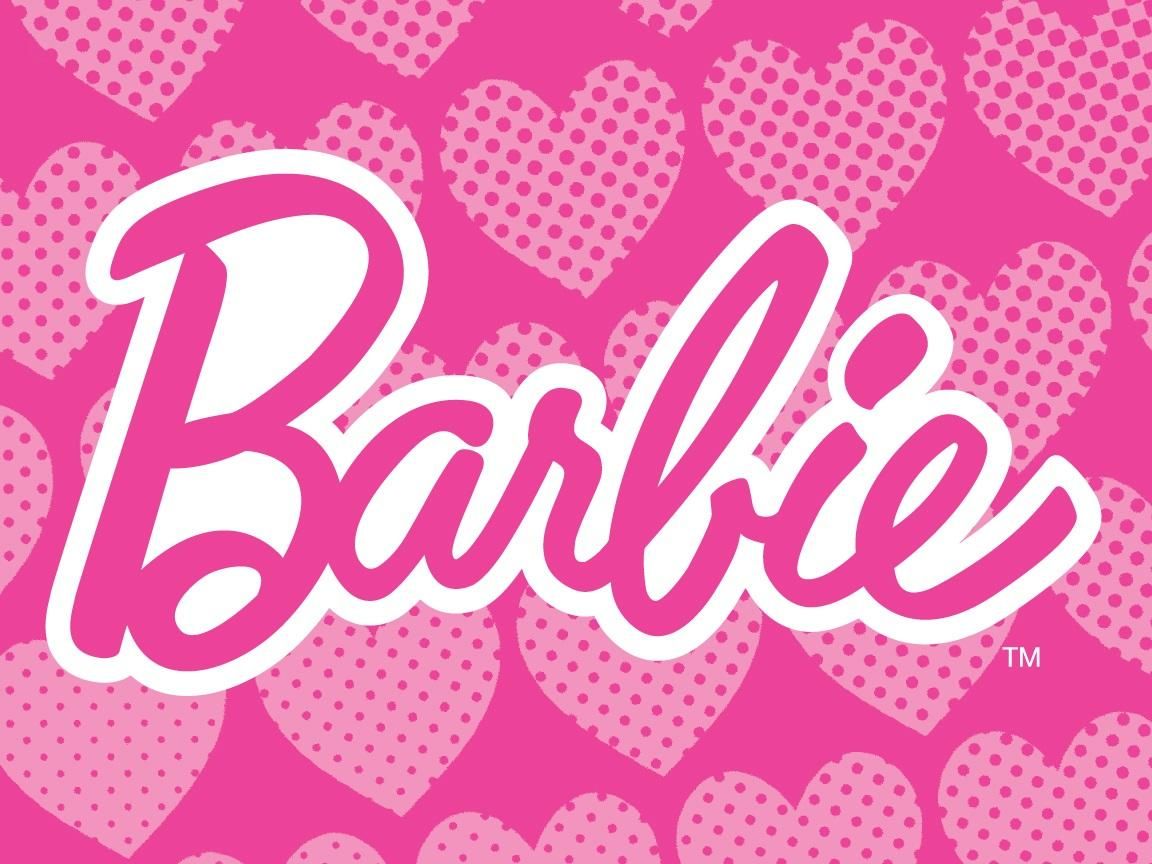 Cute barbie logo wallpaper logo imãgenes espaãoles barbie logo barbie theme barbie images