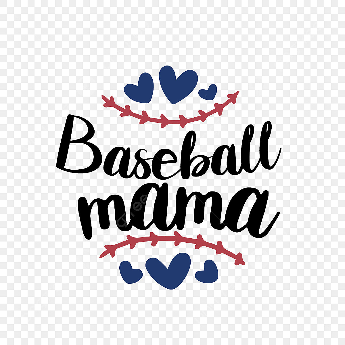 Baseball mom png vector psd and clipart with transparent background for free download