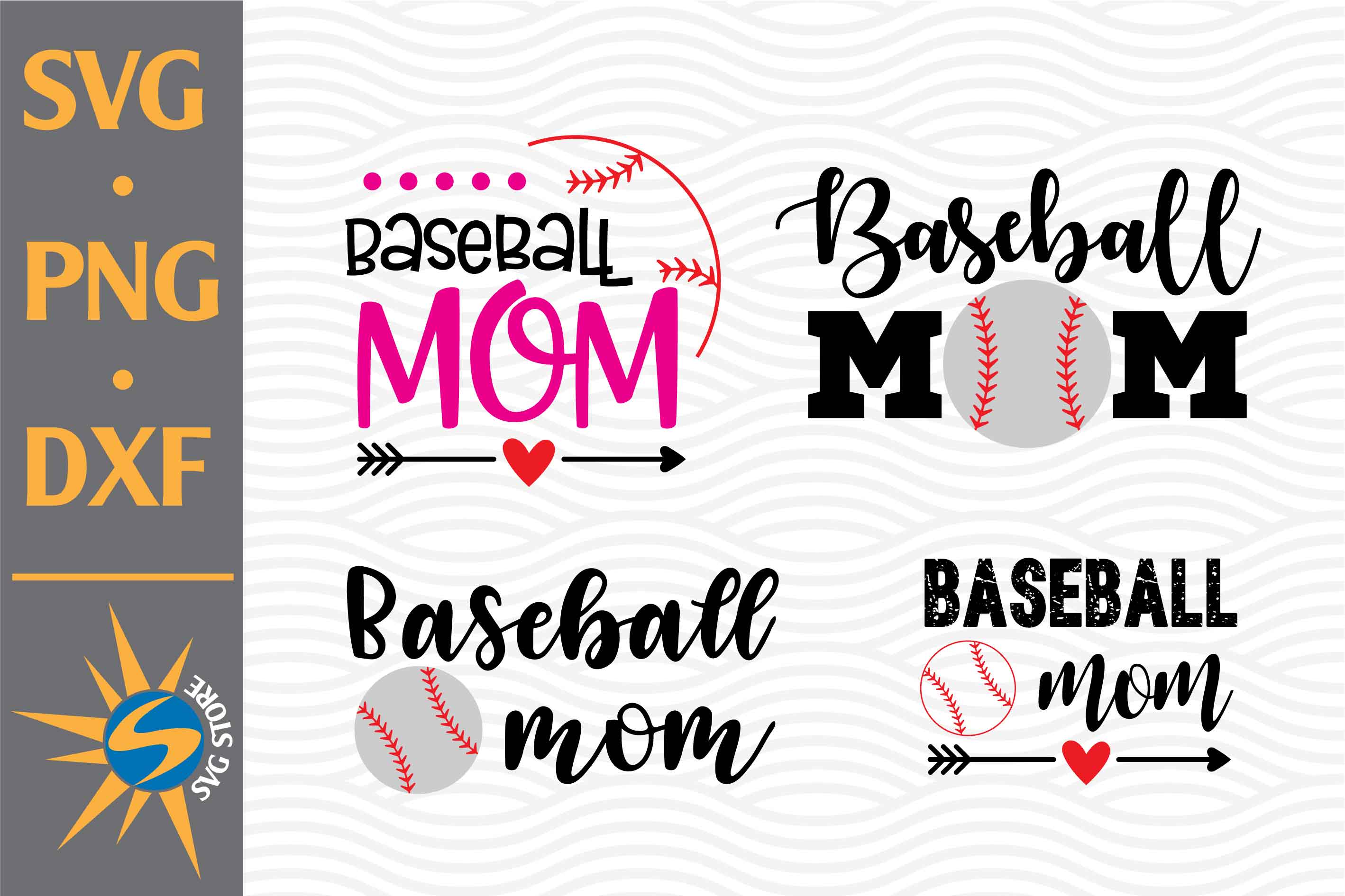 Baseball mom graphic by svgstoreshop