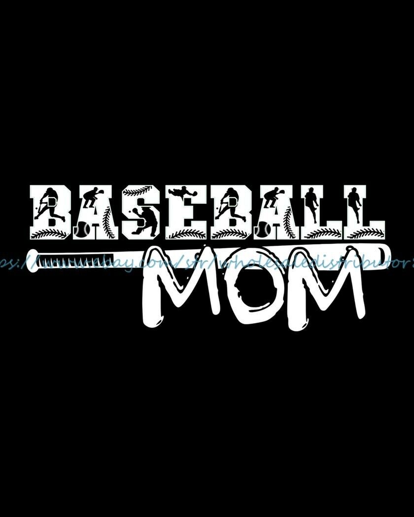 Baseball mom sports decor sign x print wallpaper decor