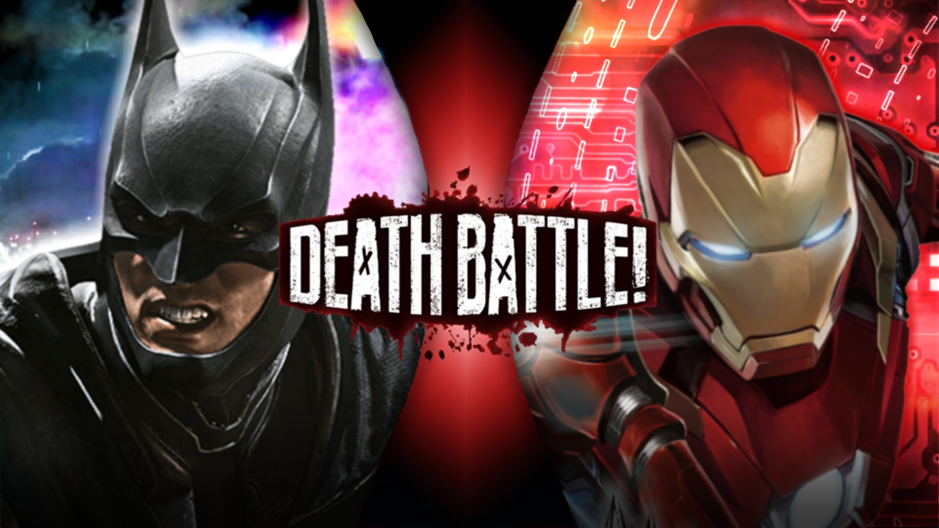 Batman vs iron