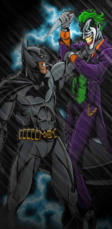 Batman vs joker wallpaper by s