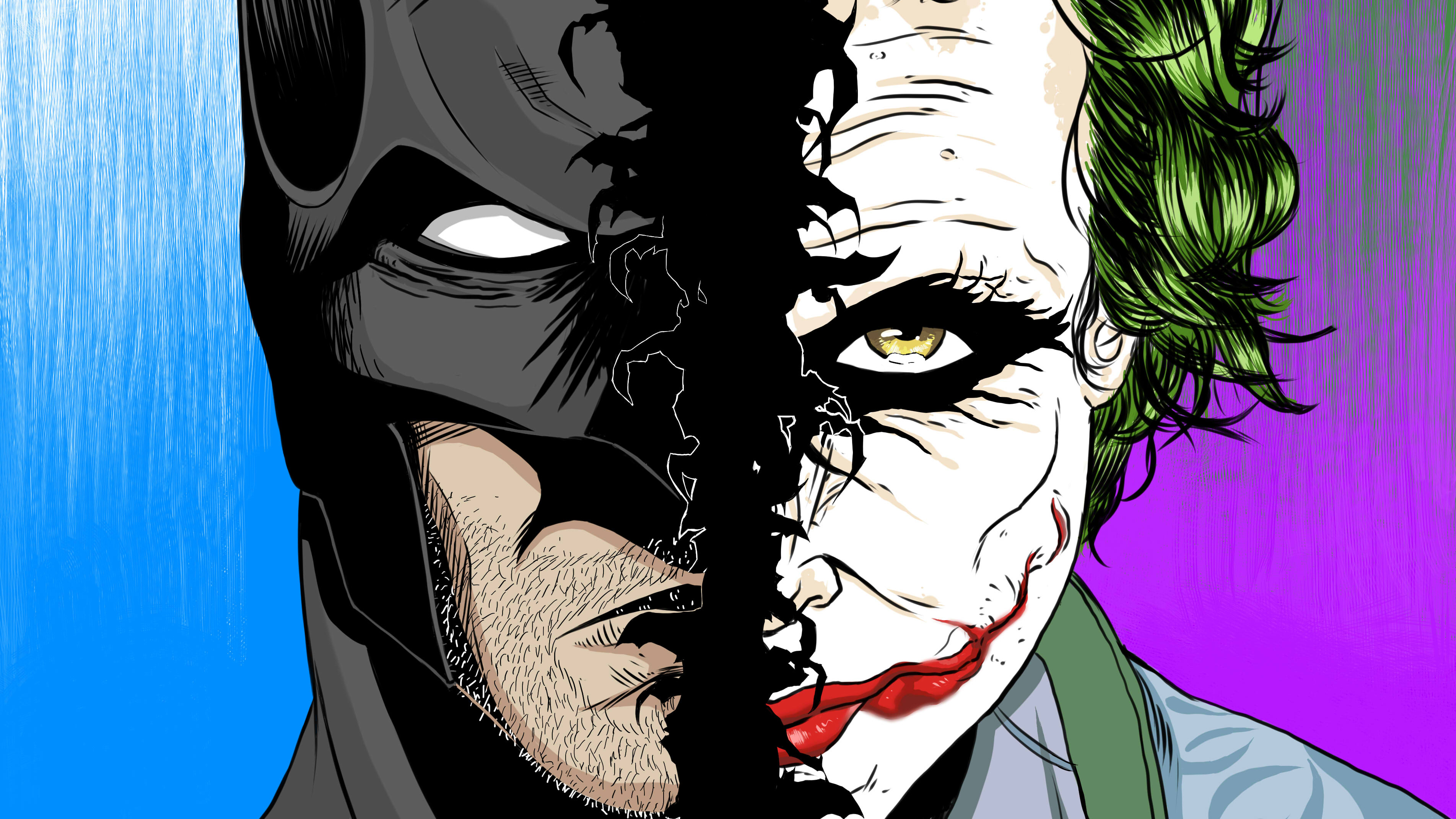 Batman and joker hd superheroes k wallpapers images backgrounds photos and pictures