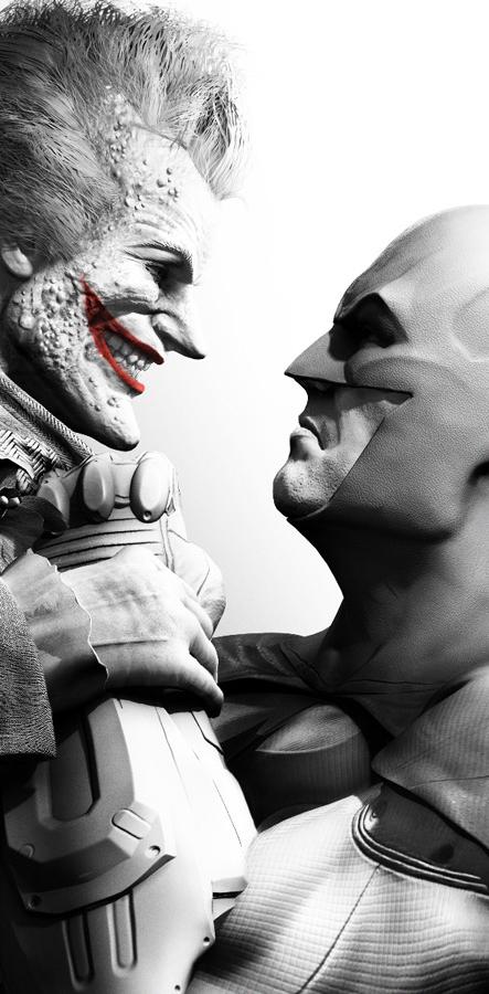 Batman vs joker wallpaper by flowerdax
