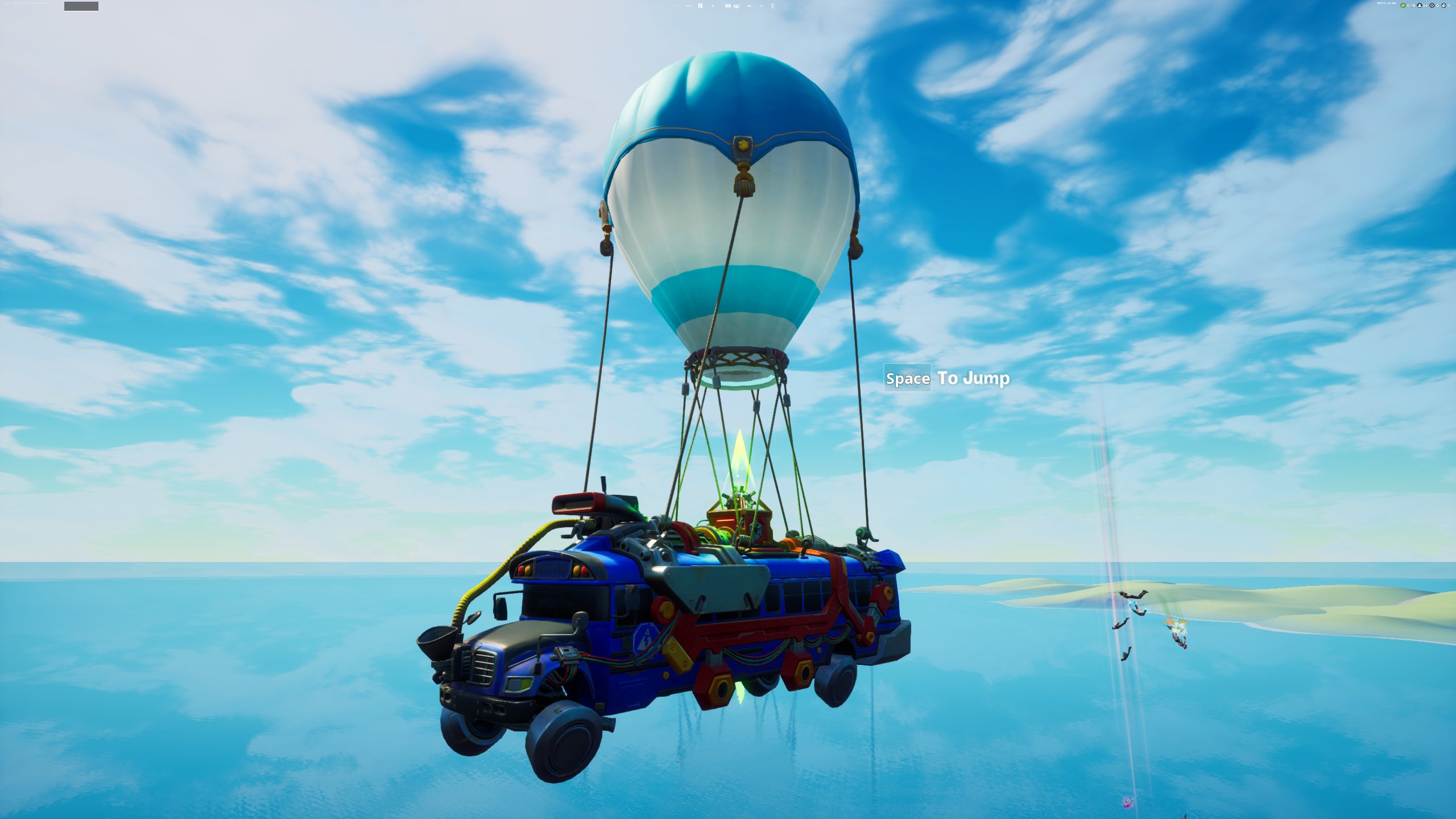 Shiina on the upgraded battle bus is now in