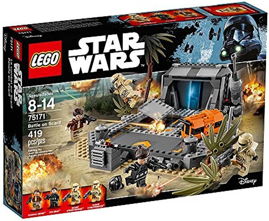 Lego star wars battle on scarif star wars toy toys games
