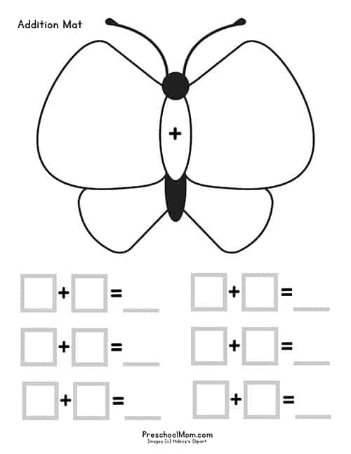 Free butterfly worksheets