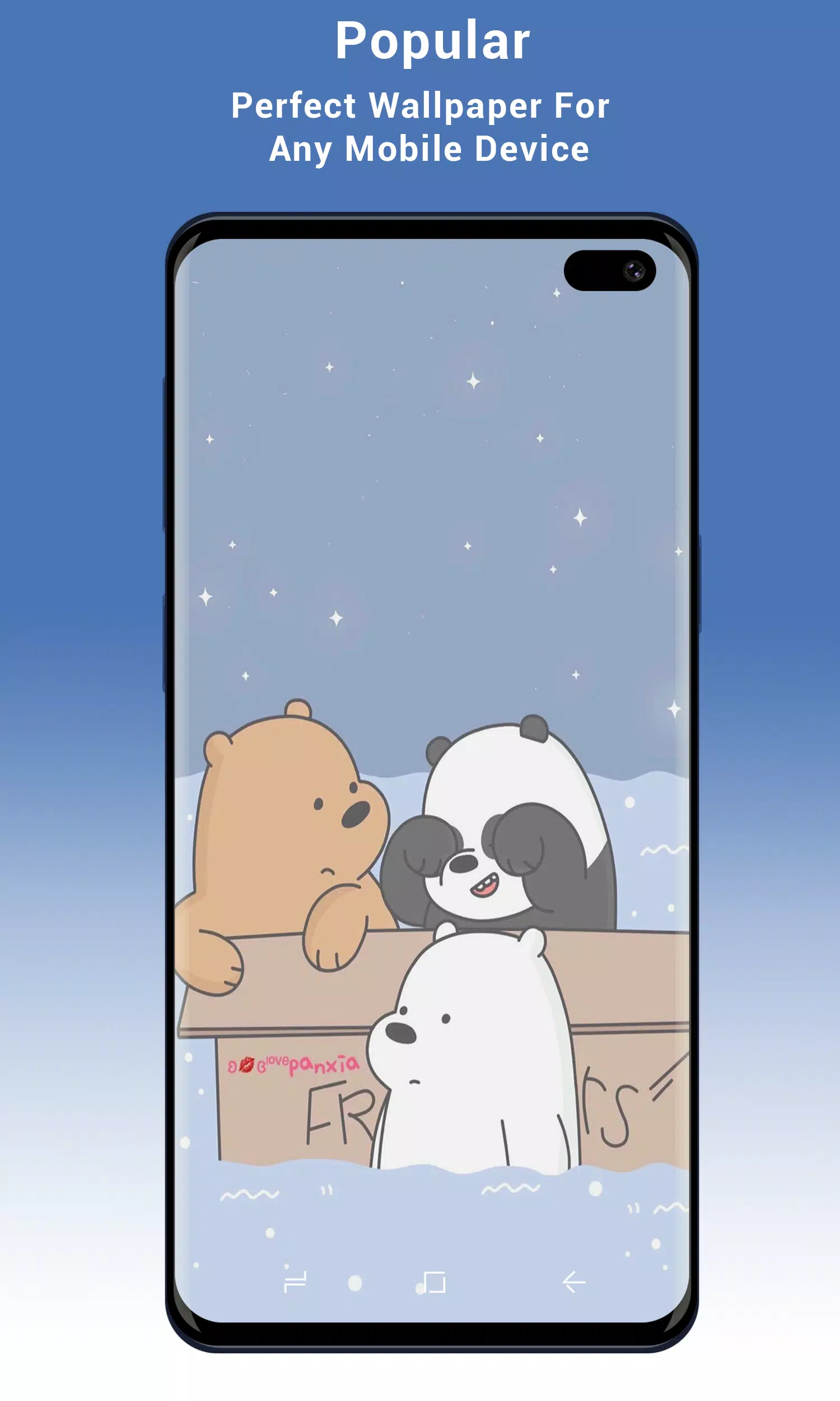 Cute bear cartoon wallpapers apk pour android tãlãcharger