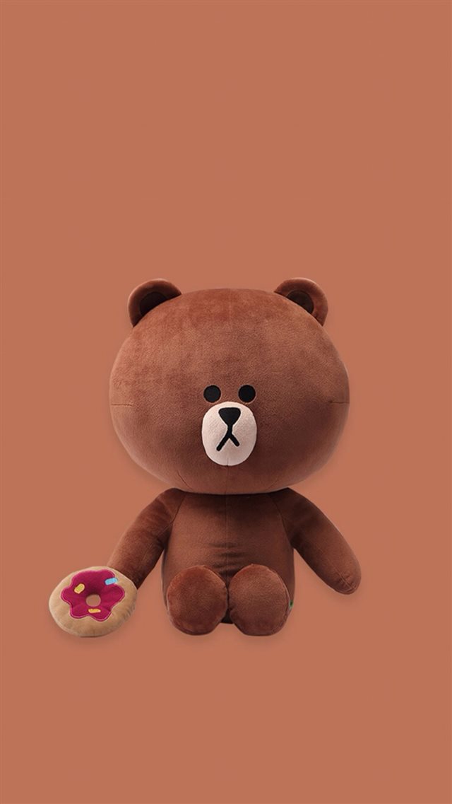 Rag roll cute cartoon bear iphone wallpapers free download
