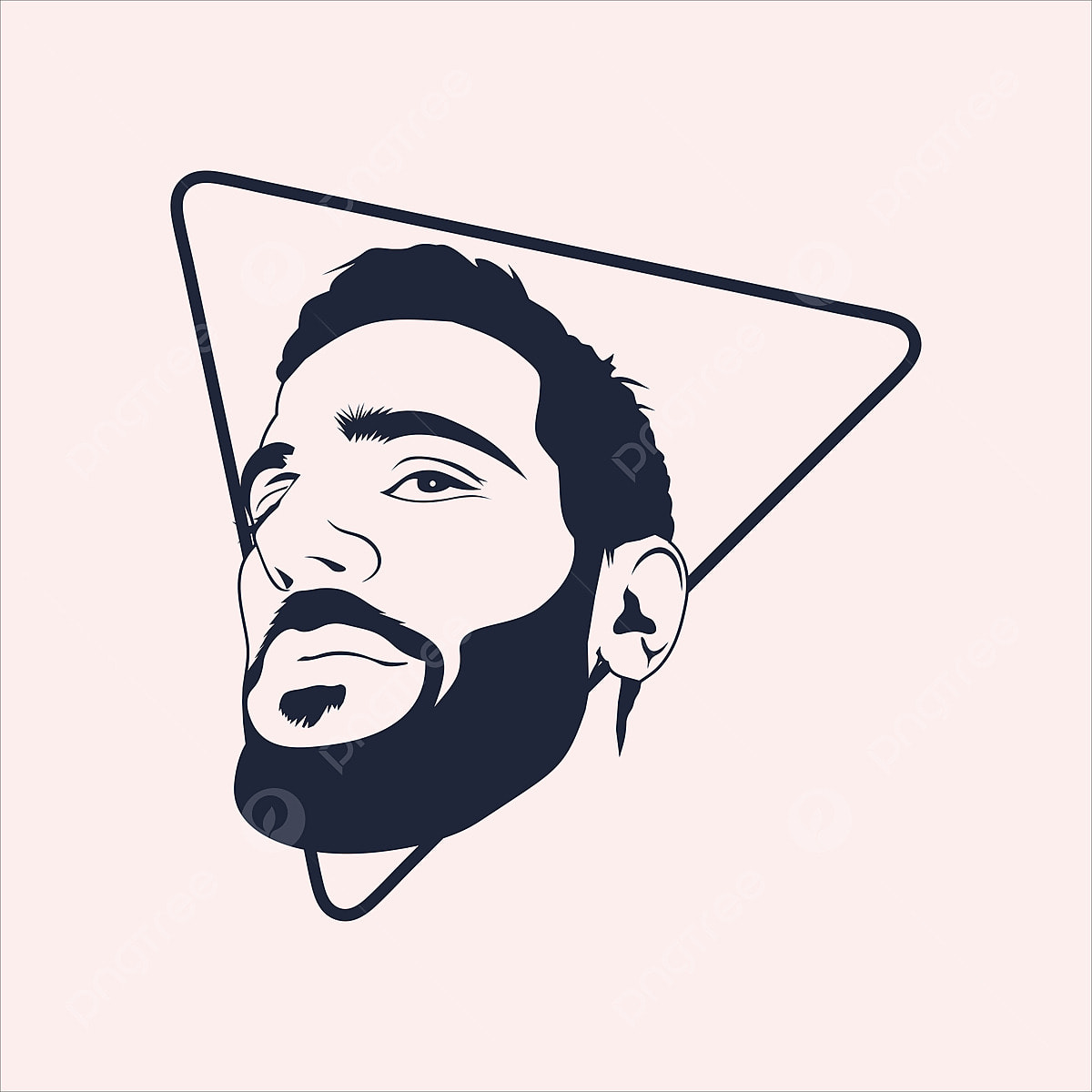 Beard man png transparent images free download vector files