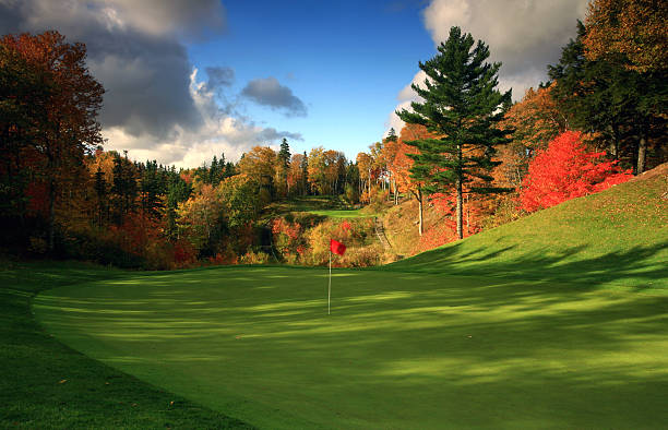 Fall golf stock photos pictures royalty