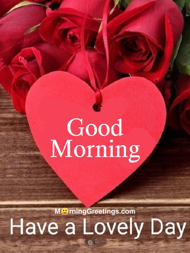 Beautiful good morning heart pictures