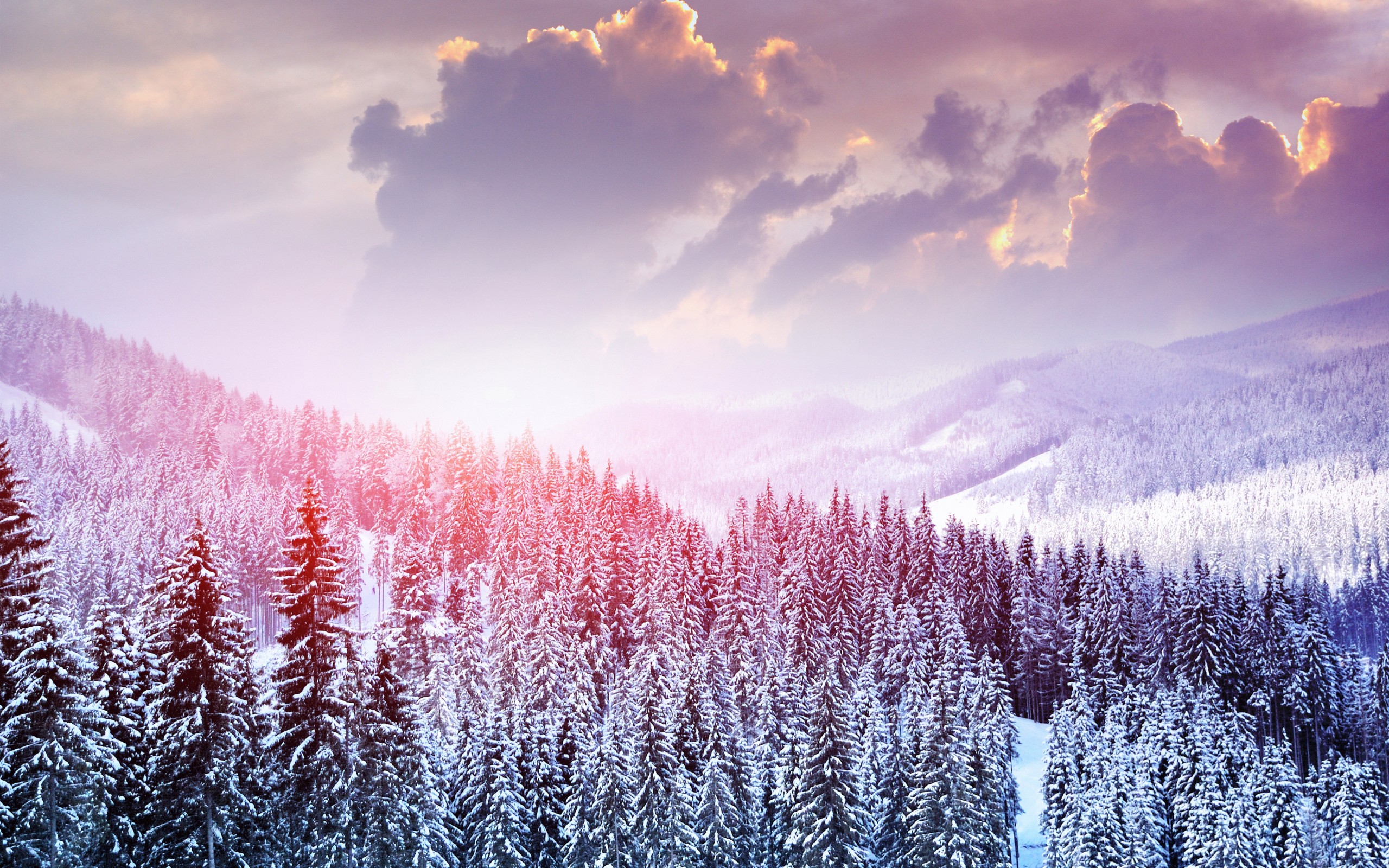 Beautiful winter landscape wallpapers